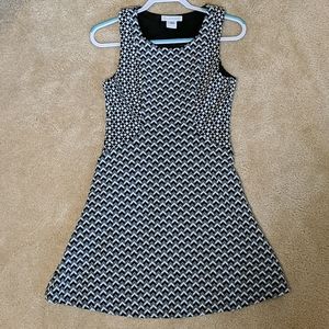 Professional Black & White Dress
